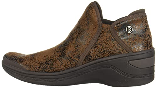 BZees Women's Domino Ankle Boot, Whiskey Fabric, 6.5