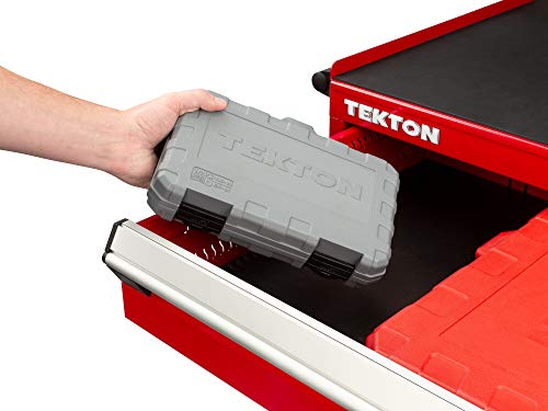 TEKTON 1/2 Inch Drive Torx Impact Bit Socket Set with Rail, 8-Piece (T30-T70) | SIB92102