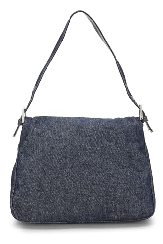 Fendi, Pre-Loved Blue Denim Mama, Blue