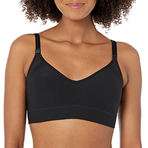 Warner's Women's Easy Does It Wireless Lift Convertible Comfort Bra RN0131A, Black, Small