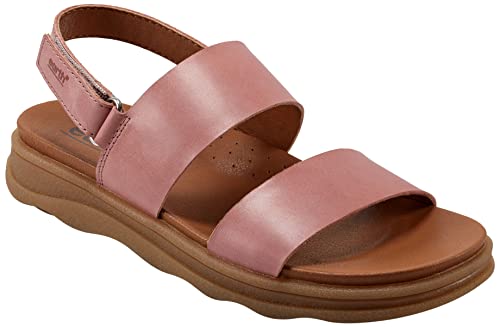 Earth® Women's LEAH Flat Sandal, Beige 210, 11 M