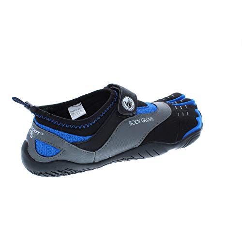 Body Glove Men's 3T Barefoot Max Water Shoe, Black/Dazzling Blue 7