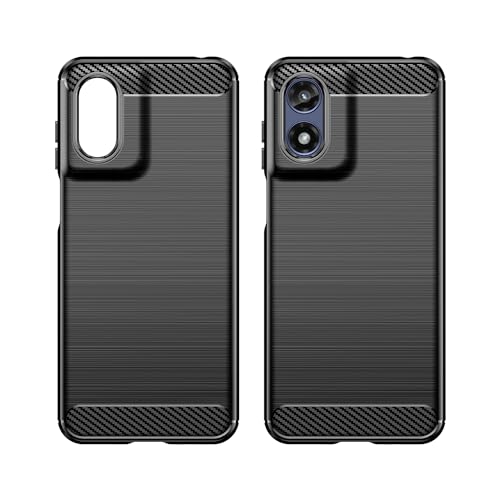 HAII Case for Motorola Moto G Play (2024), Ultra Slim Anti-Scratch Shockproof Soft TPU Protective Cover Compatible with Motorola Moto G Play 4G 2024 (Black)