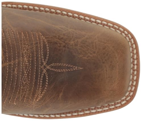 Ariat Men's Frontier Chimayo Western Boot, Natural Crunch/Arroyo Chocolate, 7 Wide