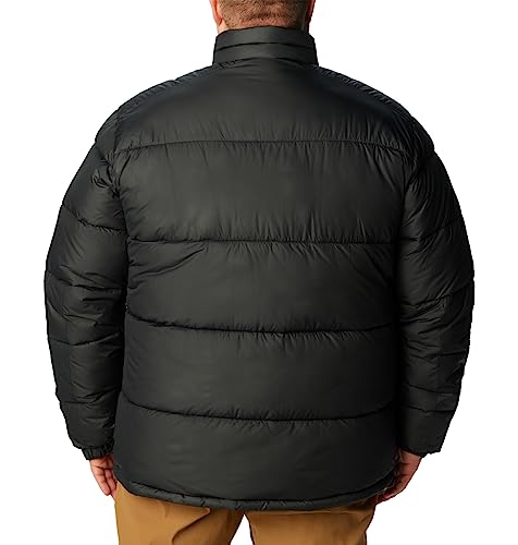 Columbia Men's Pike Lake II Jacket, Black, 4X Big
