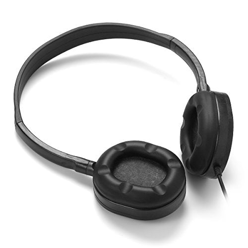 Kaysent Wholesale Bulk Low Cost Earphone Earbuds Headphones (KHP-50) 50 Pack Wholesale Headphone for School,Airplane,Hospital,Students,Kids and Adults