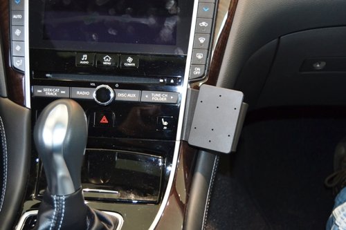 Scosche ProClip Angled Dash Mount Compatible with 2014-2023 Infiniti Q50 with StuckUp Universal Phone Mount Bundle