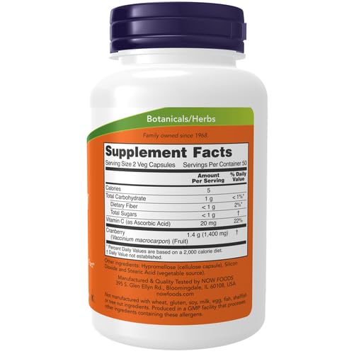 NOW Foods Cranberry Concentrate 200 Capsules