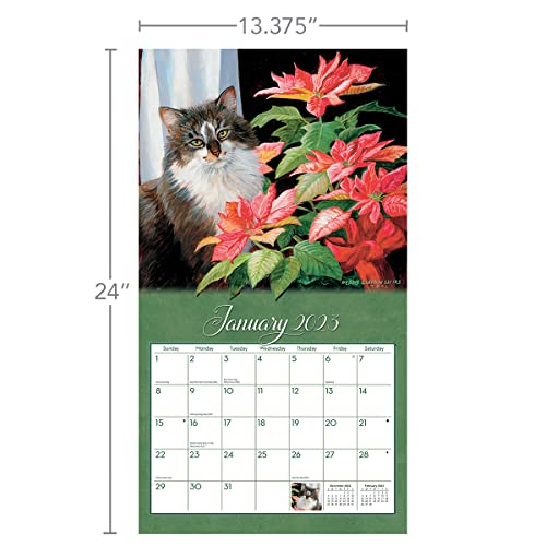 LANG LOVE OF CATS 2023 WALL CALENDAR