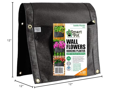 Smart Pots Wall Flower Saddle Planter