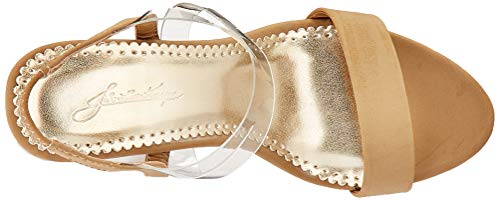 Johnathan Kayne Women's Suntan Sandal, Taupe, 11 M US