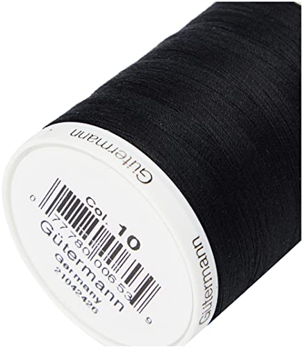 Gutermann Sew-All Thread 1094 Yards-Black (24357)