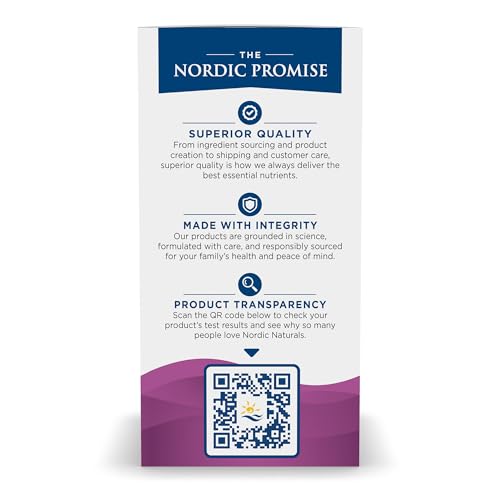 Nordic Naturals Omega Woman, Lemon - 120 Soft Gels - 500 mg Omega-3 + 800 mg Evening Primrose Oil - Healthy Skin, Hormonal Balance, Optimal Wellness - Non-GMO - 60 Servings