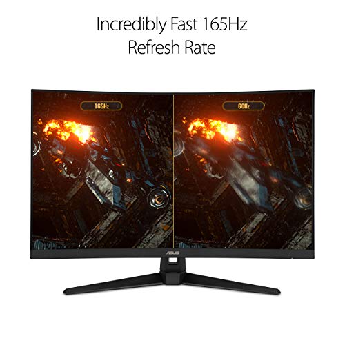 ASUS 32" 1080P 165Hz 1ms Curved Gaming Monitor with FreeSync - TUF VG328H1B