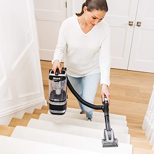 Shark LA322 Navigator ADV Vacuum with Self-Cleaning Brushroll Powerful Pet Hair Pickup and HEPA Filter, Lift-Away Upright, Black