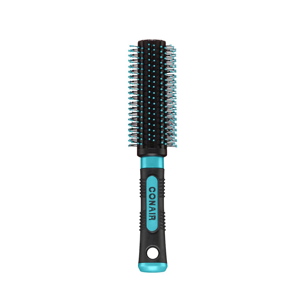 Conair Salon Results Round Brush - Blow Dryer Brush - Blow Drying brush - Hairbrush for Blow Out - Nylon bristles