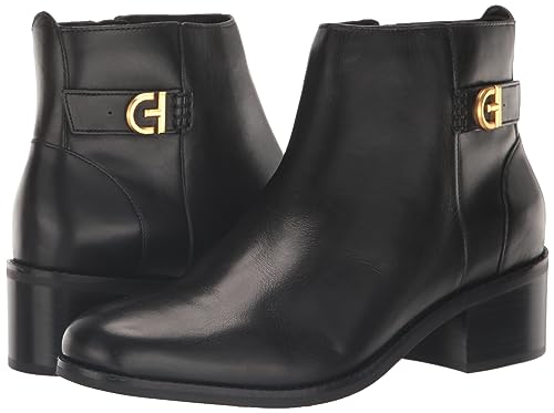 Cole Haan Women's Holis Buckle Bootie Ankle Boot, Lava Suede, 10