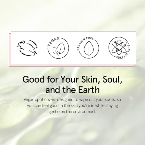 grace & stella Award Winning Pimple Patches For Face (Heart, 36 Count) - Hydrocolloid Acne Patches for Face - Dermatologist Tested, Vegan, Cruelty-Free Zit Patches for Face, Blemish Patches