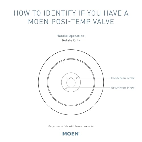 Moen T2692ORB Voss Posi-Temp Pressure Balancing Shower Trim Kit, Valve Required, Oil Rubbed Bronze