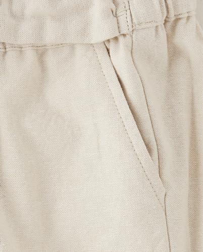 Gymboree,and Toddler Drawstring Linen Pants,Bisquit,2T