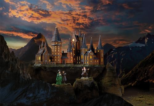 Department56 Harry Potter Village Hogwarts Hall and Tower Lit Building, 13.07", Multicolor