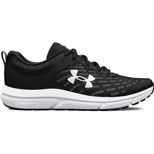 Under Armour Men's Charged Assert 10 Sneaker, Anthracite/Anthracite/Morph Green