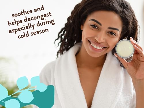 Babo Botanicals Eucalyptus Remedy Soothing Chest Rub - USDA Organic - Calming relief with eucalyptus, lavender & rosemary essential oils - Made without Camphor or Petroleum - For ages 3+