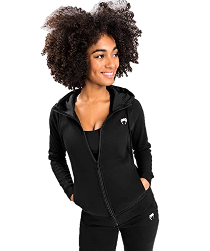 Venum womens Venum Essential Hoody Hooded Sweatshirt, Black, X-Small