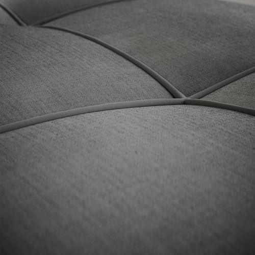 Gizoon 3-in-1 Convertible Sofa Bed, 52" 2-Seater Loveseat Sleeper with Pull Out Couch, Linen Fabric Futon Sofa Bed, Small Sleeper Sofa Cama with Pillows & Pockets for Living Room Apartment, Dark Grey