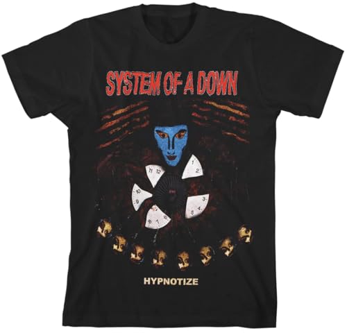 System Of A Down Unisex's Standard Hypnotize T-Shirt, Black