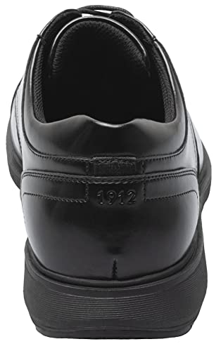 Nunn Bush mens Kore Pro Cap Toe With Kore Slip Resistant Comfort Technology Oxford, Black, 9 X-Wide US