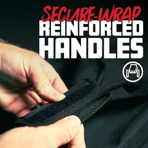 Gator Cases Heavy-Duty Speaker Tote Bag for Compact 8" Speaker Cabinets, Fits QSC K8, Yamaha DXR8 and more (GPA-TOTE8)