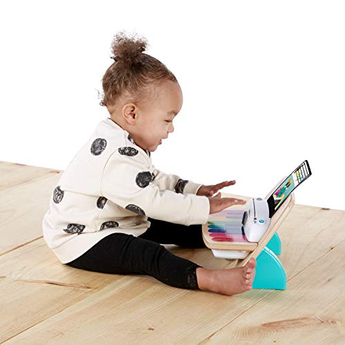 Baby Einstein and Hape Magic Touch Piano Wooden Musical Toddler Toy, Age 6 Months and Up