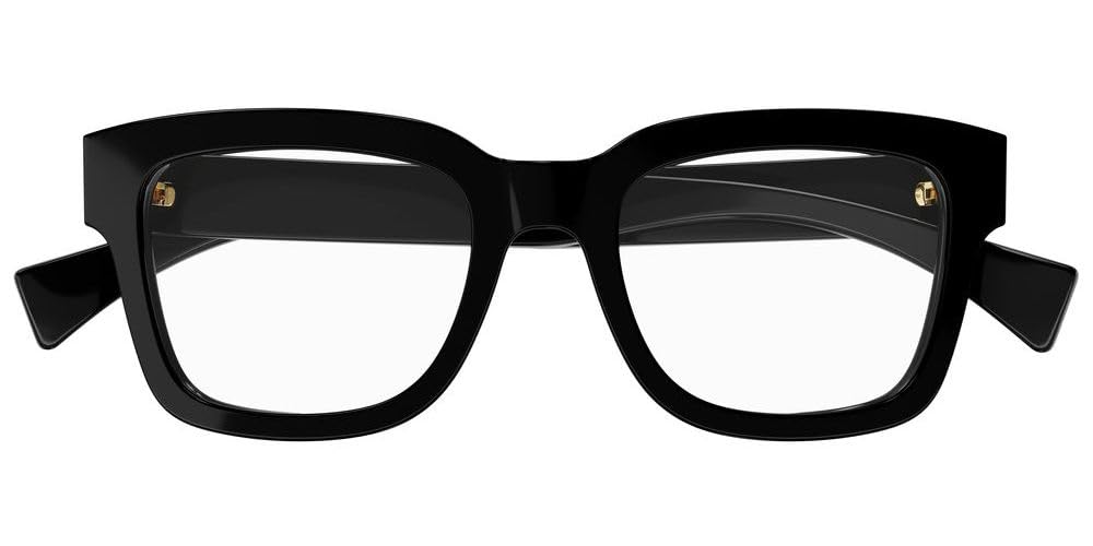 Gucci GG1138O-001 Black Square Unisex Eyeglasses