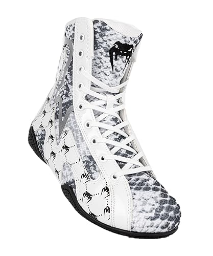 Venum White Snake Boxing Shoes - White