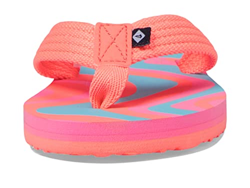 Sperry Calypso Sport Sandal, Coral Multi, 1 US Unisex Big Kid