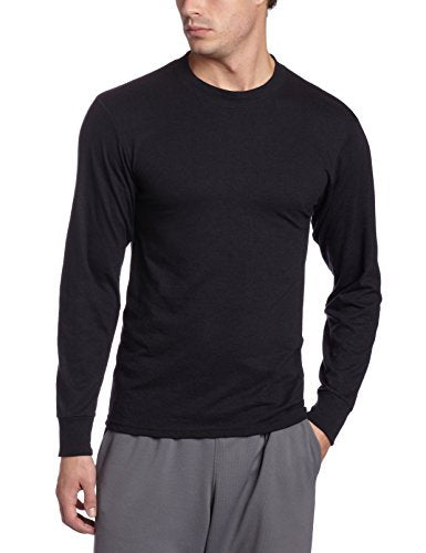 Soffe Dri Release Long Sleeve Tee Black Small