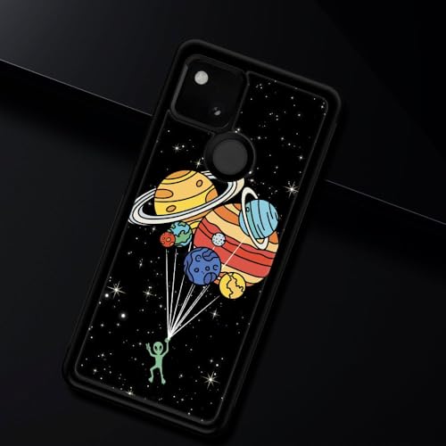 Goodsprout Compatible with iPhone Xs Max Case Alien Balloon Solar System Graphic for Girls,Picture Pattern Design Shockproof Anti-Scratch Hard PC Back Case for iPhone Xs MAX