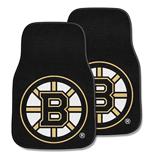 Fanmats 10286 NHL Detroit Red Wings Front Row Nylon Carpet Car Mat - 2 Piece