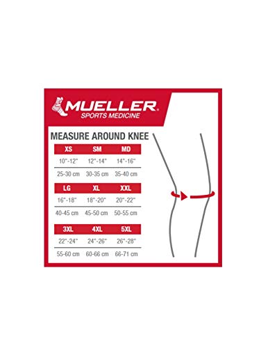 MUELLER Sports Medicine Patella Stabilizer Knee Brace, For Men and Women, Black, X-Small