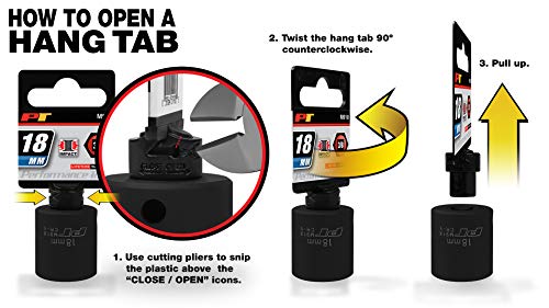 Performance Tool W32143 1/2-Inch Drive 3-Inch Extension