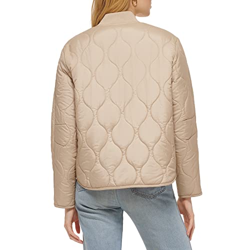 Levi's Women's Onion Quilted Liner Jacket, Sesame, Small