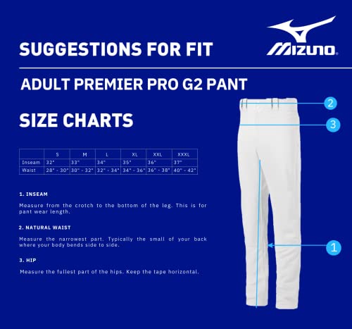 Mizuno Premier Pro Pant G2, X-Small, Black