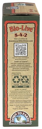 Down to Earth Organic Bio-Live Fertilizer Mix 5-4-2, 5 lb