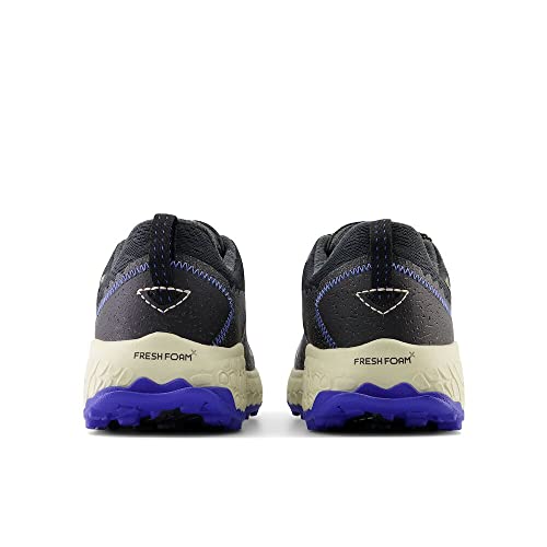 New Balance Women's Fresh Foam X Hierro V7 Trail Running Shoe, Shadow/Black, 8.5 Wide