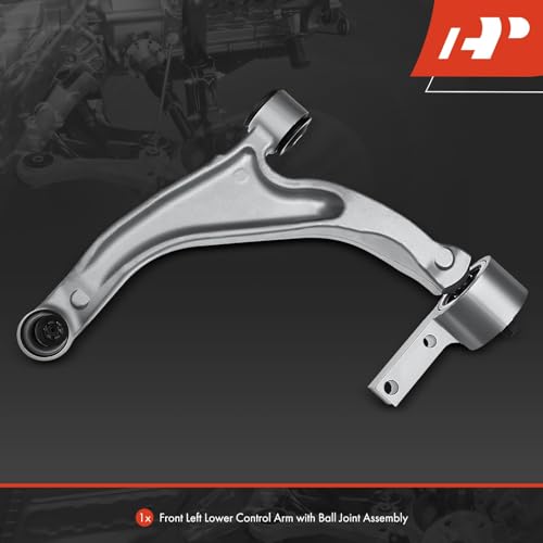 A-Premium Front Left Lower Control Arm, with Ball Joint & Bushing, Compatible with Honda Pilot 2009-2015