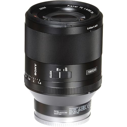 Sony SEL50F14Z Planar T* FE 50mm f/1.4 ZA Lens