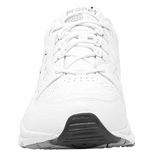 Propet Mens Stability Walker Walking Walking Sneakers Shoes - White - Size 8.5 2E