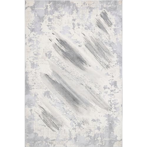 nuLOOM Chroma Abstract Area Rug, 5x8, Grey