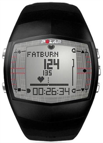 Polar FT40 Men's Heart Rate Monitor Watch (Black)